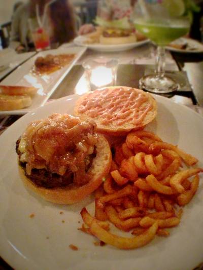Patty melt ที่ ร้านอาหาร Burger Factory