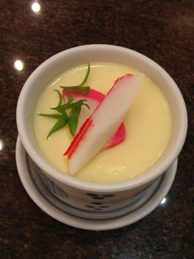 ไข่ตุ๋น ... เนียนนุ่ม อร่อย อิอิ ที่ ร้านอาหาร Daisho Sushi Big C ประชาอุทิศ