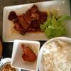 Pork Teriyaki ที่ ร้านอาหาร ฟูจิ อาคารอื้อจือเหลียง