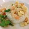 ข้าวหน้ากุ้งผัดพริกขี้หนู ที่ ร้านอาหาร S&P แฟชั่นไอแลนด์