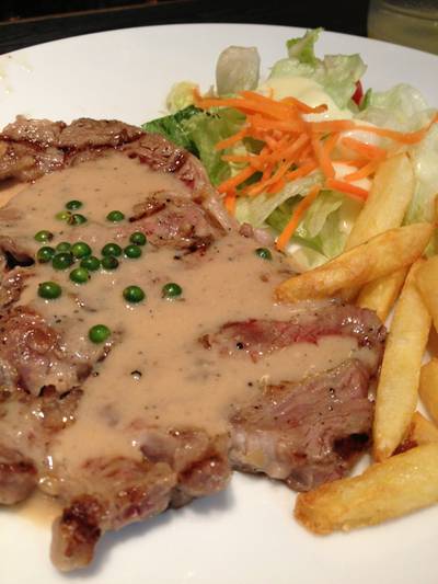 โคขุนเป๊ปเปอร์ ที่ ร้านอาหาร Santa Fe' Steak เซ็นทรัลเวิลด์
