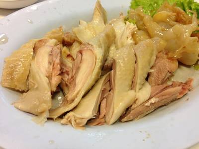 ไก่แช่เหล้า 120 บาท ที่ ร้านอาหาร หัวปลาหม้อไฟ เทียน เทียน