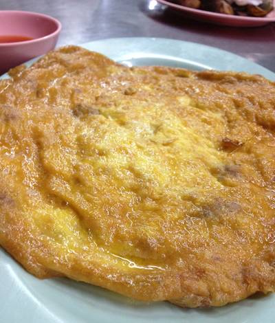 ไข่เจียวหมูสับ ที่ ร้านอาหาร แสงชัยโภชนา