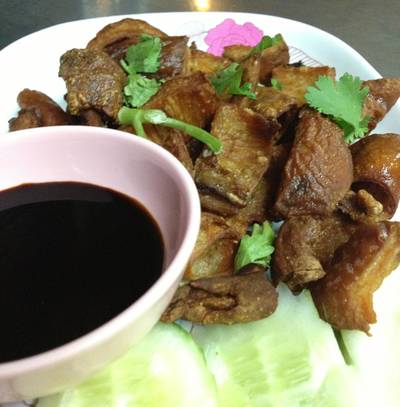 ไส้ทอด ที่ ร้านอาหาร แสงชัยโภชนา