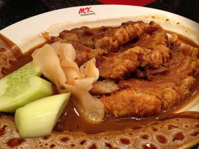 หมูกรอบ ที่ ร้านอาหาร MK Restaurants Union Mall