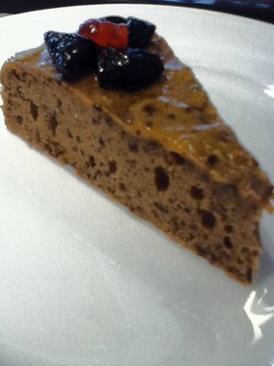 Prune Cake Sugarfree ที่ ร้านอาหาร Vista Cafe
