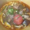 เกาเหลาน้ำเงี๊ยว ที่ ร้านอาหาร น้ำเงี้ยวป้าสุข ร้านก๋วยเตี๋ยวสิบสองปันนา