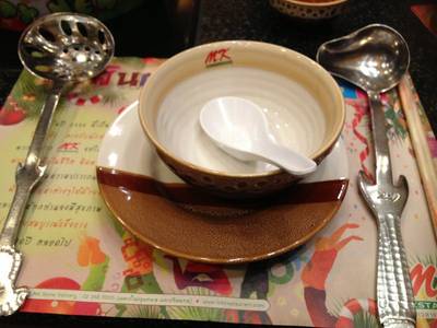 อุปกรณ์ ที่ ร้านอาหาร MK Restaurants Union Mall
