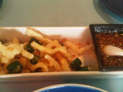 ปลาหมึกทอดเกลือ ที่ ร้านอาหาร Muse Garden