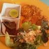 สลัดหมูทงคัตซึ ที่ ร้านอาหาร Muse Garden