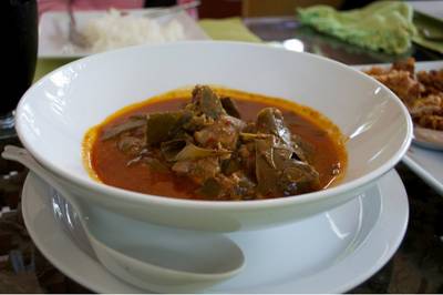 หมูชะมวง ที่ ร้านอาหาร ครัวสุพรรณิการ์