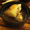 ถั่วแดงร้อนกับโมจิย่าง ที่ ร้านอาหาร Akiyoshi พระโขนง