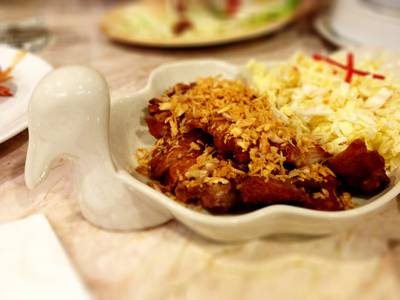 ไก่ภรณี อร่อยครับ ที่ ร้านอาหาร ภรณี บาย ภรณี Monopoly Park
