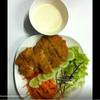 สลัดไก่กรอบ ที่ ร้านอาหาร 3TIMEPUB