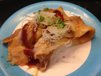 หมูย่าง ที่ ร้านอาหาร Heiroku Sushi เซ็นทรัลแจ้งวัฒนะ