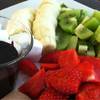 Chocolate fondue ที่ ร้านอาหาร The Butterhead