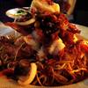 ส้มตำกรอบทะเล 250฿ อลังการจานโตๆ ที่ ร้านอาหาร ชาวฟ้าทะเลคราม