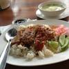 ข้าวหน้าเป็ด ^///^ ที่ ร้านอาหาร ดินท้องฟ้า