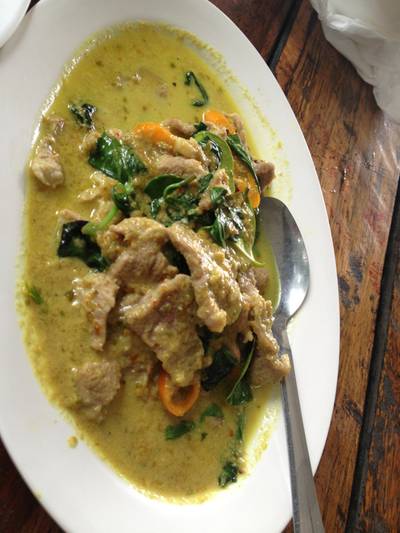 แพนงหมู ที่ ร้านอาหาร ร้านป้า (เจ้าเก่านาเกลือ) แพนงหมู ที่ ร้านอาหาร ร้านป้า (เจ้าเก่านาเกลือ)