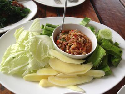 น้ำพริกไข่ปู ที่ ร้านอาหาร ร้านป้า (เจ้าเก่านาเกลือ) น้ำพริกไข่ปู ที่ ร้านอาหาร ร้านป้า (เจ้าเก่านาเกลือ)