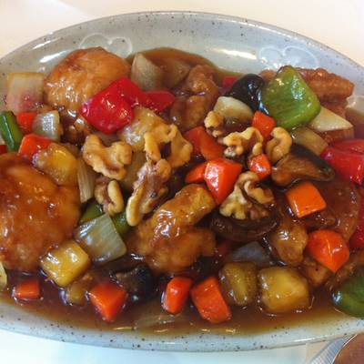 ไก่เปรี้ยวหวาน ที่ ร้านอาหาร Dotonbori The Circle