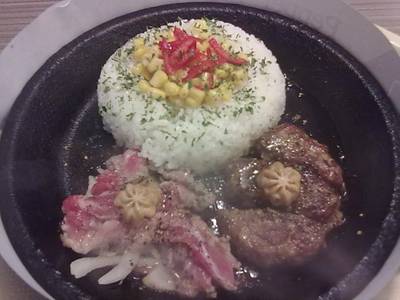 ควันฉุยๆ ที่ ร้านอาหาร Pepper Lunch Central Bangna Central Bangna