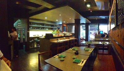 ร้านสวย ที่ ร้านอาหาร Isao