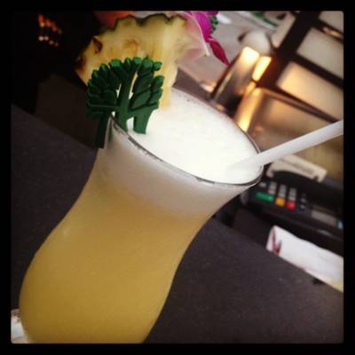 Pineapple Juice At Vertigo Sunset ที่ ร้านอาหาร Vertigo