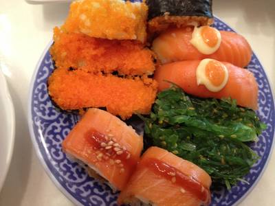 ซูชิ หลากหลาย ที่ ร้านอาหาร Seoul Grill by Sukishi