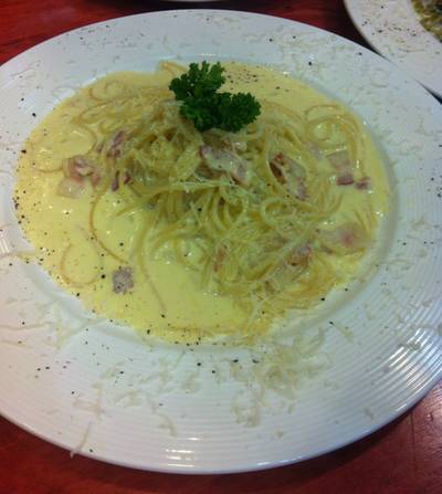 Carbonara ที่ ร้านอาหาร Scoma's Terminal 21