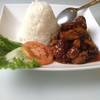 ข้าวไก่เทอริยากิ ที่ ร้านอาหาร White House Coffee