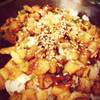 ข้าวหน้าหอมญี่ปุ่นหมูย่างรสเผ็ด ที่ ร้านอาหาร Tomato Noodle
