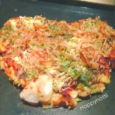 Original Mix Okono 330 Baht ! ที่ ร้านอาหาร AI Japanese Village Terminal 21