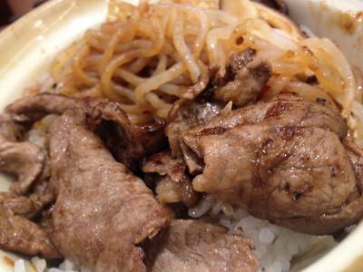 ข้าวหน้าเนื้ิอ อร่อย! ที่ ร้านอาหาร Zen The Mall บางแค