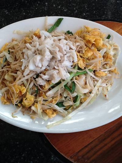 หมี่ผัดแต้จิ๋วปู ที่ ร้านอาหาร ฮั่ว เซ่ง ฮง เซ็นทรัลพระราม 2
