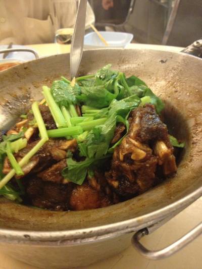 หัวปลาเก๋าอบแห้ง ที่ ร้านอาหาร ศรทองโภชนา พระราม 4