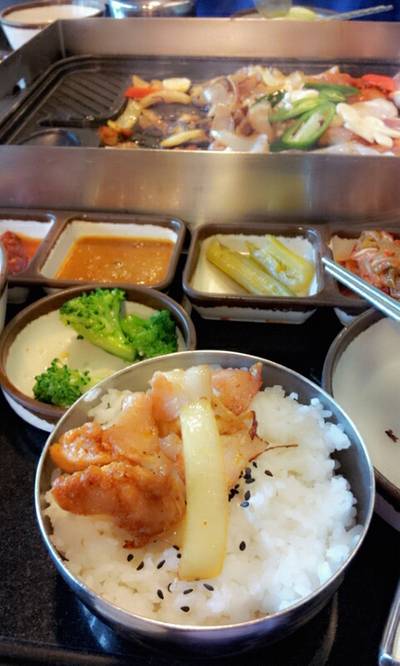บุฟเฟ่ต์ไม่อั้น ที่ ร้านอาหาร Kimju The Circle