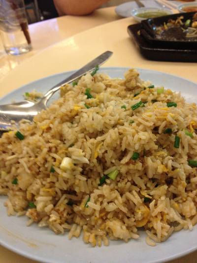 ข้าวผัดปู ที่ ร้านอาหาร ศรทองโภชนา พระราม 4