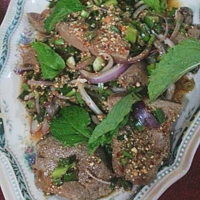ตับหวาน ที่ ร้านอาหาร ลาบ 11 ราชพฤกษ์