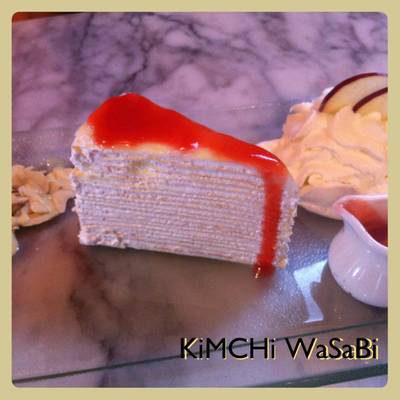 Crape Cake ที่ ร้านอาหาร The Fabulous Bar & Dessert Cafe