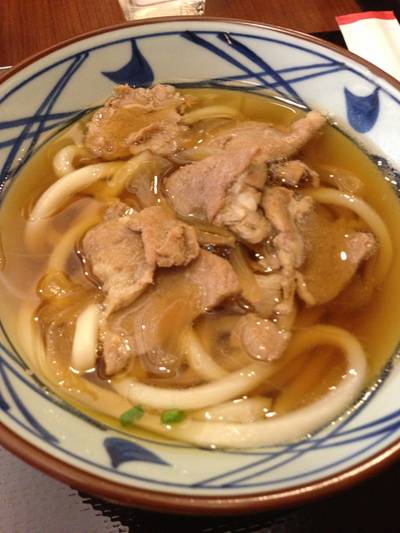 อูด้งหมู ที่ ร้านอาหาร Marugame Seimen (มารุกาเมะ เซเมง) Future Park Rangsit