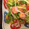 ยำแซลมอน ที่ ร้านอาหาร Nippon Kai