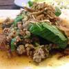 ลาบเป็ด ที่ ร้านอาหาร บ้านป๋าแสบ