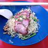 บะหมี่แห้งหมูแดง ที่ ร้านอาหาร บะหมี่ 60 ปี (บะหมี่ทำเอง)
