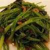 ผัดผักบุ้งมาลายจ๋าน(สูตรฮ่องกง) ที่ ร้านอาหาร โหว เหม่ย์ Coffee & Food