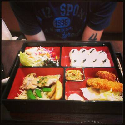 เบนโตะ ที่ ร้านอาหาร Yayoi MBK