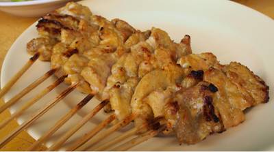 ร้านอาหาร หมูสะเต๊ะช่องก่ี