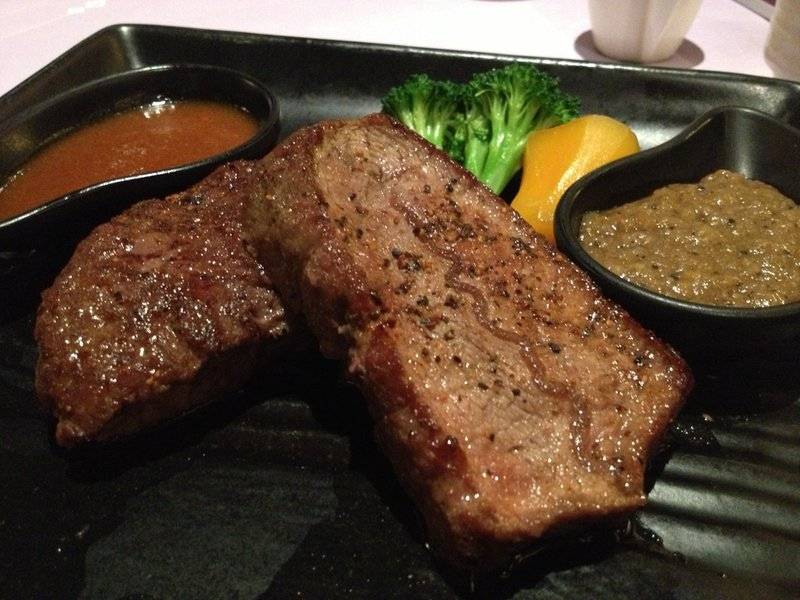 Tokiya Australian Beef Steak มารอบแรกกลายเป็น well-done ซะงั้น ที่ ร้านอาหาร Tokiya Fusion Steak Course Siam Discovery