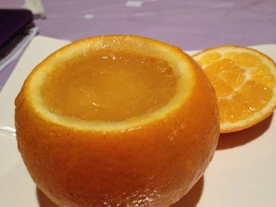 Sunkist Jelly ที่ ร้านอาหาร Tokiya Fusion Steak Course Siam Discovery