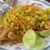 ข้าวผัดสับปะรด ที่ ร้านอาหาร ลิ้มหมูสะเต๊ะ